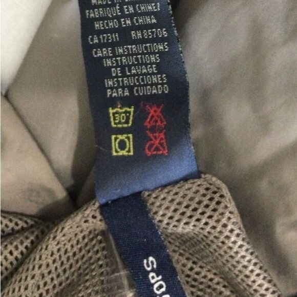 Buffalo David Bitton Windbreaker Jacket Men’s Size Large Color Tan Long Sleeve - Picture 11 of 12